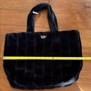 Victoria's Secret Plush Black Tote